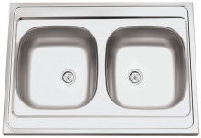 Sinks CLP-A 800 DUO M 0,5mm matný 